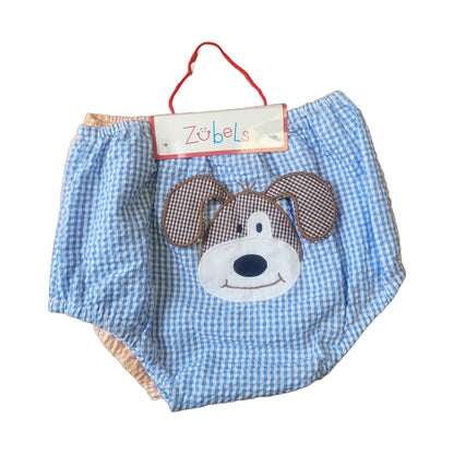 Petit Ami & Zubels 3 Piece Diaper Cover Set - Dog, Lion & Monkey