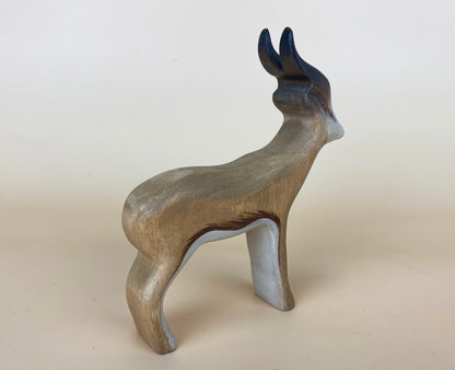 Green Taiga Toys Handmade Wooden Gazelle