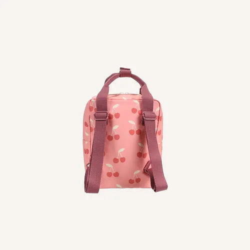 Studio Ditte Cherries Backpack Pink • Small