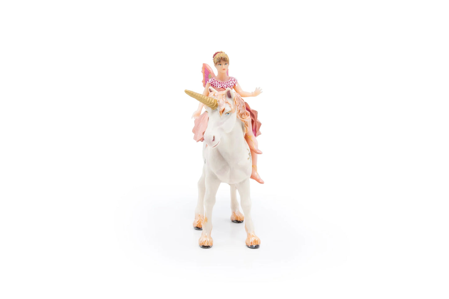 Papo France Hand Painted Whimsical Elf Ballerina And Her Unicorn