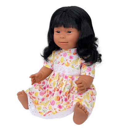 Tyber Baby Doll Girl with Down Syndrome - Hispanic