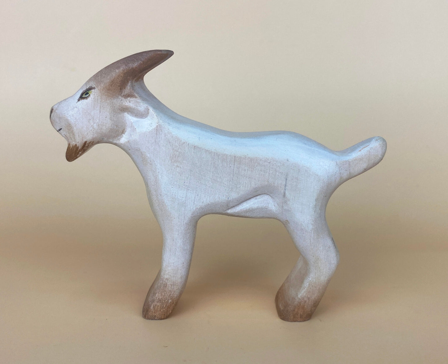 Green Taiga Toys Handmade Wooden Goat