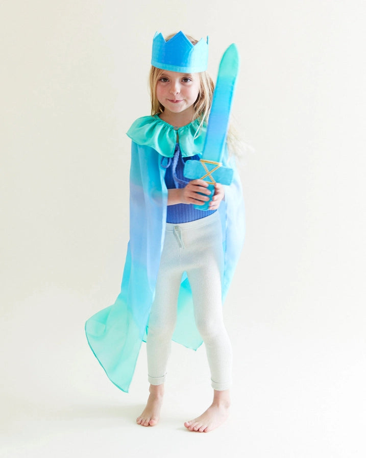 Sarah's Silks 100% Silk Mermaid Crown For Birthdays and Dress Up