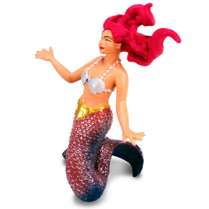 Safari Ltd Pink-Haired Mermaid Toy Figure