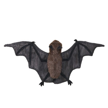 Folkmanis Puppets Realistic Plush Animal Finger Puppet Mini Bat 5"L