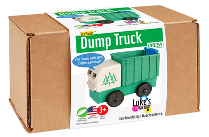 Luke's Toy Factory Dump Truck Toy Green