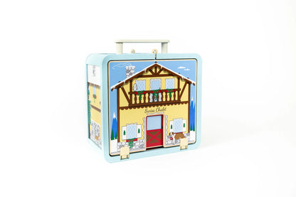 Jack Rabbit Creations Suitcase Series: Ski Chalet