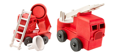 Luke's Toy Factory Fire and Recycling Truck 2 Pack