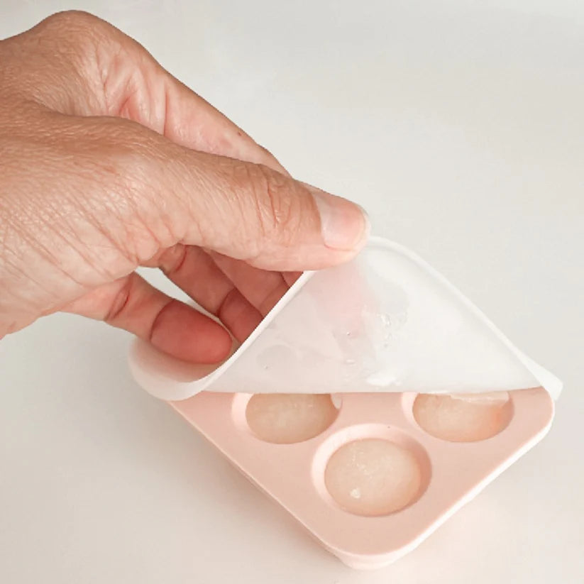 Ali+Oli Freezer Trays (Pink) Set of 2 for Baby Food, Purees, and Breast Milk