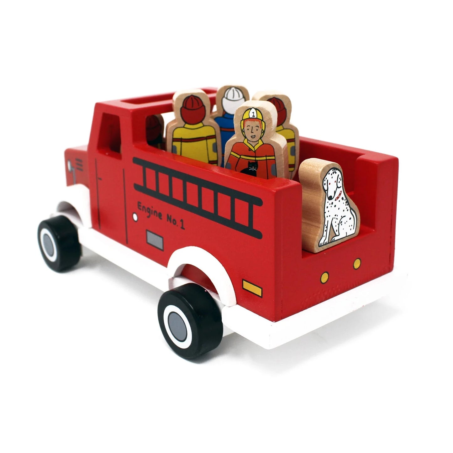 Jack Rabbit Creations To the Rescue - Magnetic Fire Truck