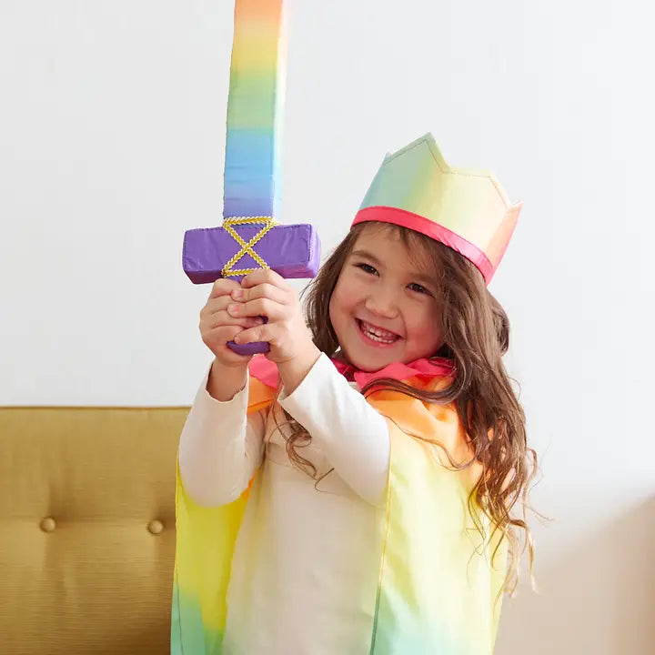 Sarah's Silks Soft Sword For Kids Pretend Play - Made of Natural Silk