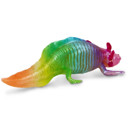 Safari Ltd Rainbow Axolotl Toy Figure