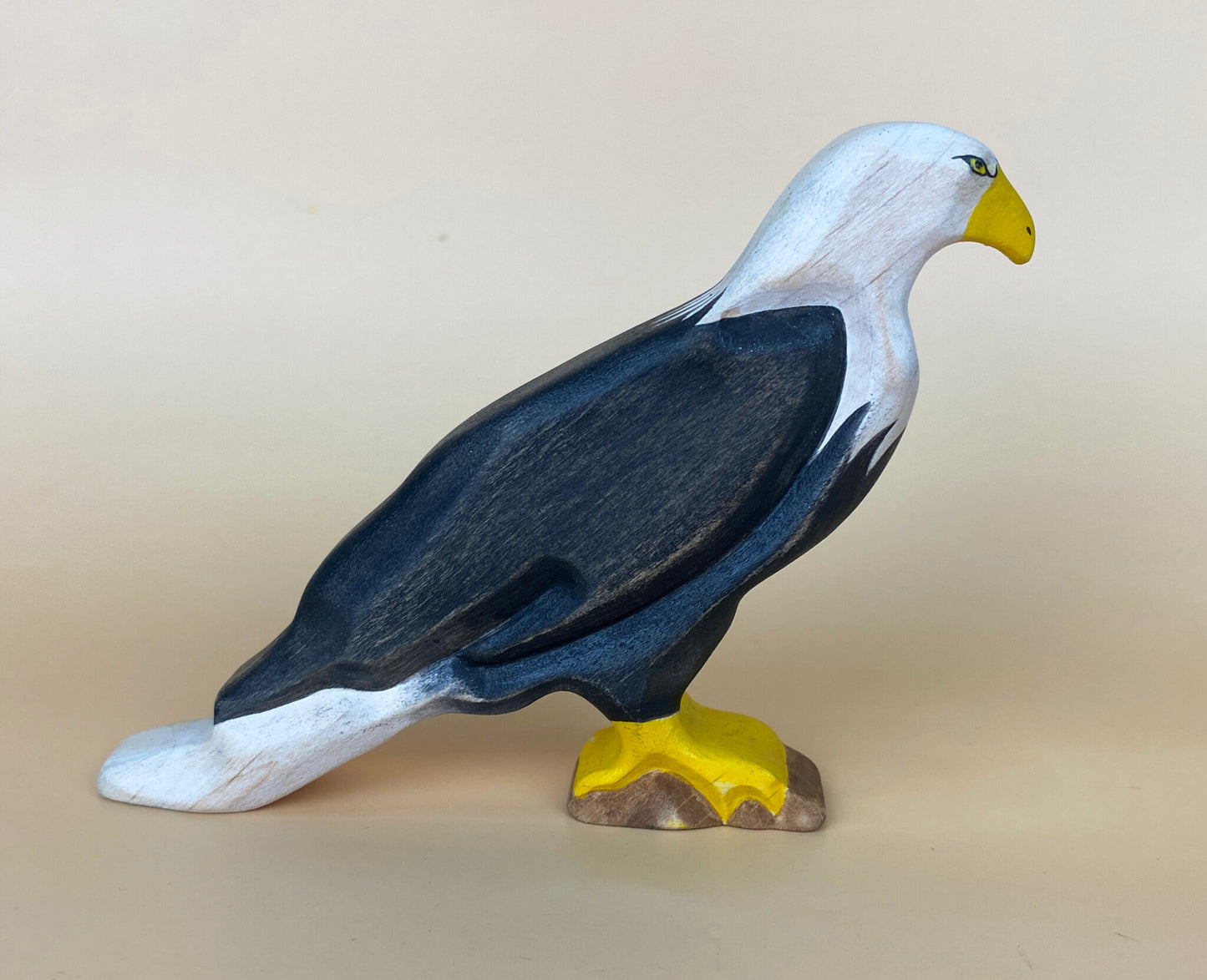 Green Taiga Toys Bald Eagle Handmade Toy