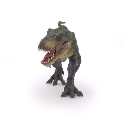 Papo France Hand Painted Realistic Green Running T-Rex Figurine Toy