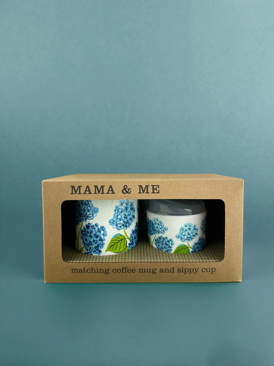 Helmsie Hydrangea Mama & Me Cup Set