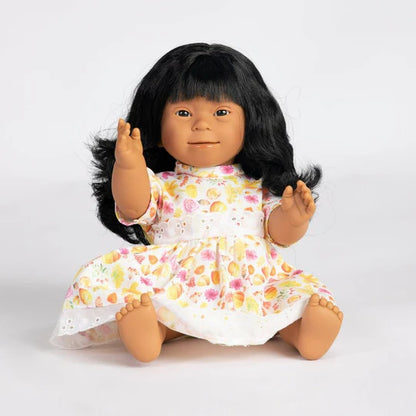 Tyber Baby Doll Girl with Down Syndrome - Hispanic