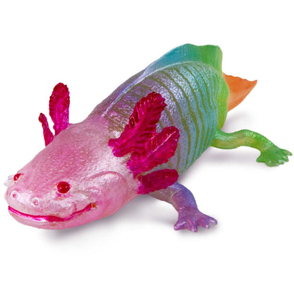 Safari Ltd Rainbow Axolotl Toy Figure