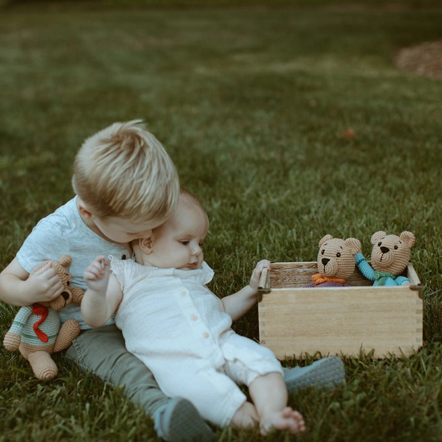 Pebble Plush Teddy Bear Stuffed Animal