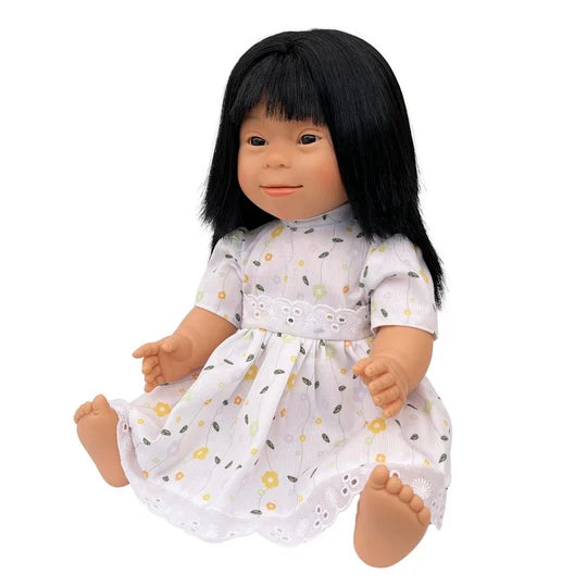 Tyber Baby Doll Girl with Down Syndrome - Asian