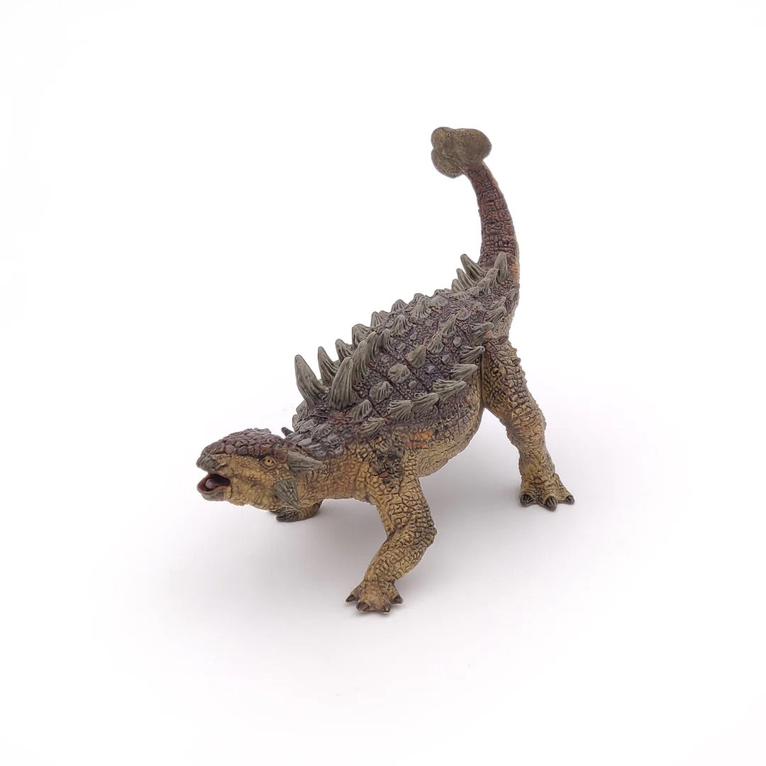 Papo France Hand Painted Realistic Ankylosaurus Figurine Toy