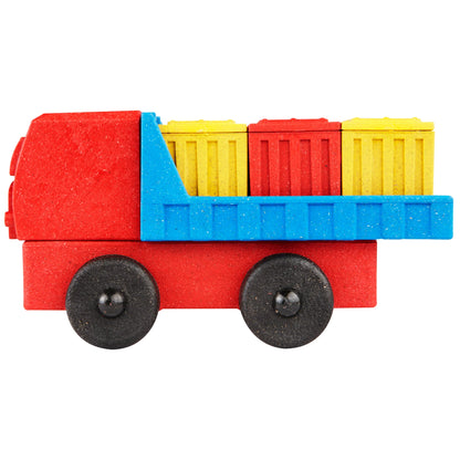 Luke's Toy Factory Cargo Truck Toy Red