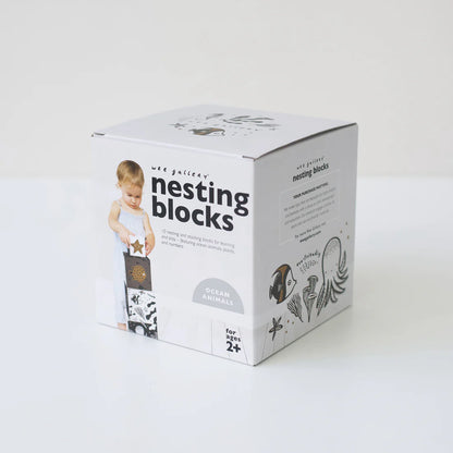 Wee Gallery Nesting Blocks - Ocean Animals