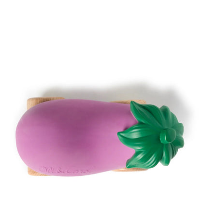 OLI&CAROL Emma The Eggplant Baby Car Toy