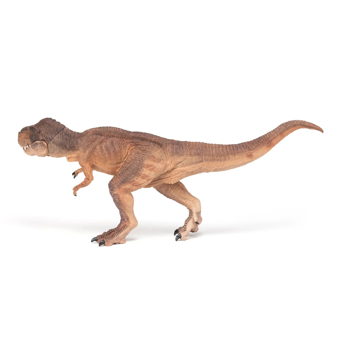 Papo France Hand Painted Realistic Brown Running T-Rex Figurine Toy