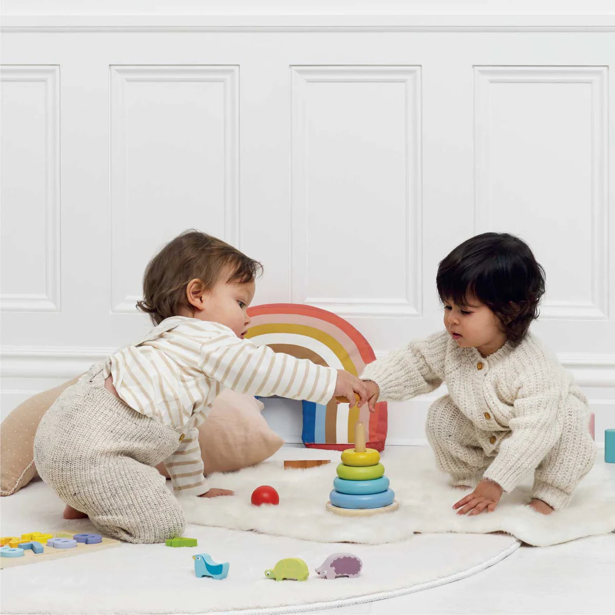 Le Toy Van Rainbow Stacking Tower