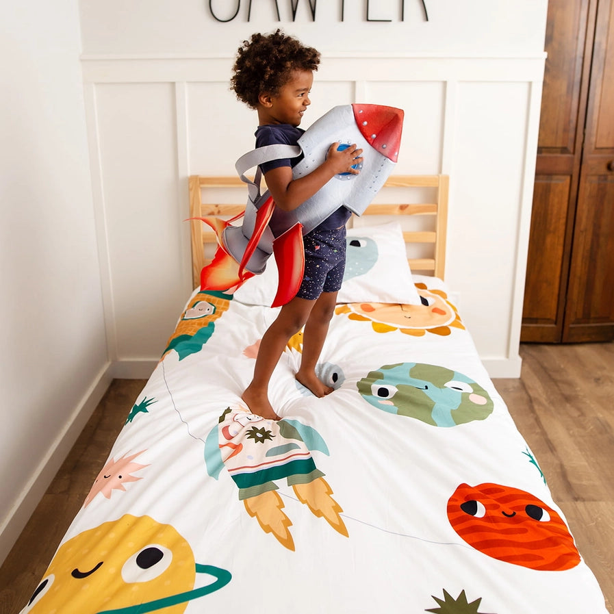 Rookie Humans Kids Bedding Set: Space Explorer