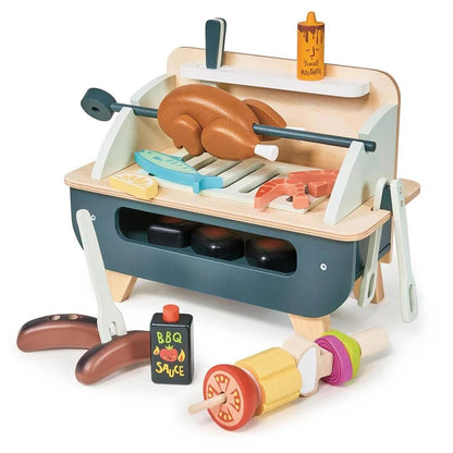 Tender Leaf Toys Wooden Barbeque Play Set