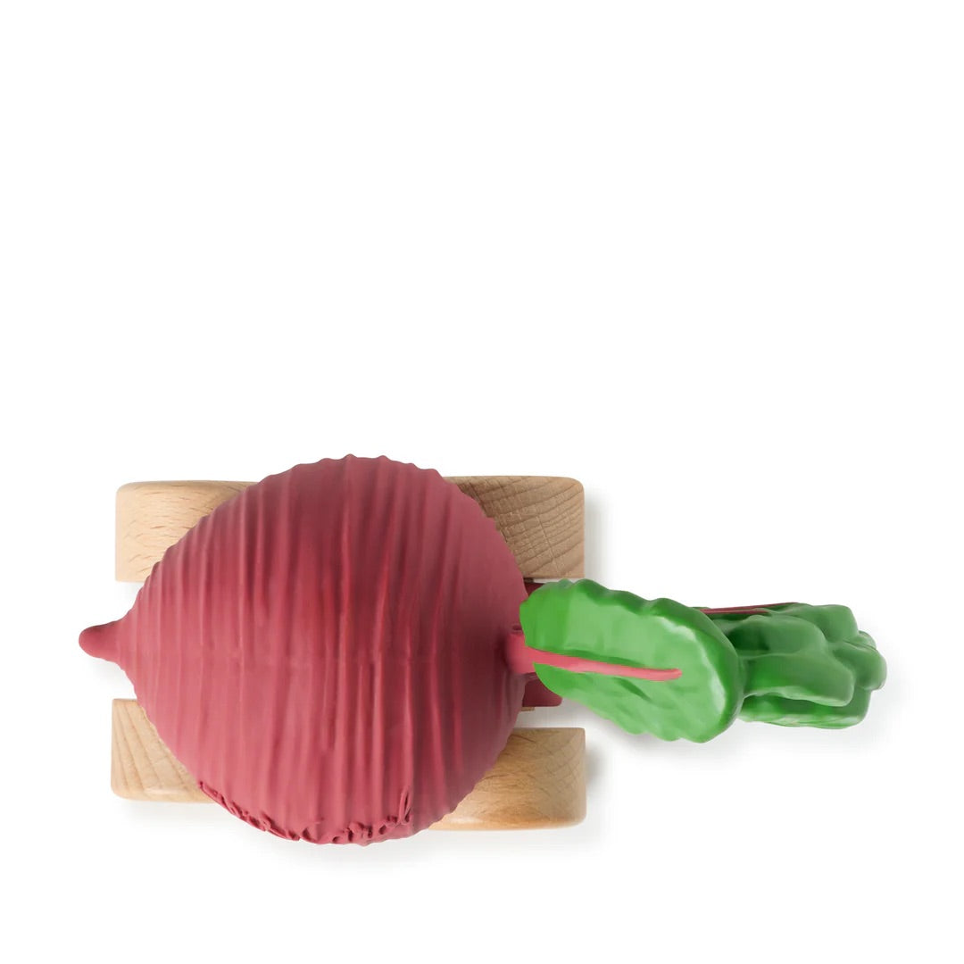 OLI&CAROL Betty The Beetroot Baby Car Toy