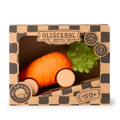 OLI&CAROL Cathy The Carrot Baby Car Toy