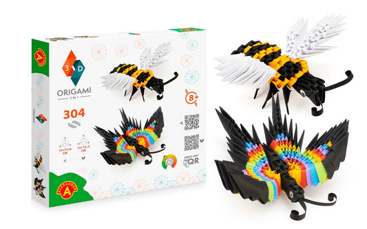 Alexander Origami 3D - Bee and Butterfly