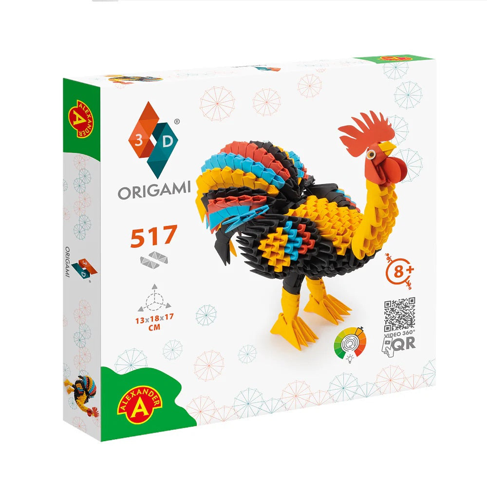 Alexander Origami 3D - Rooster