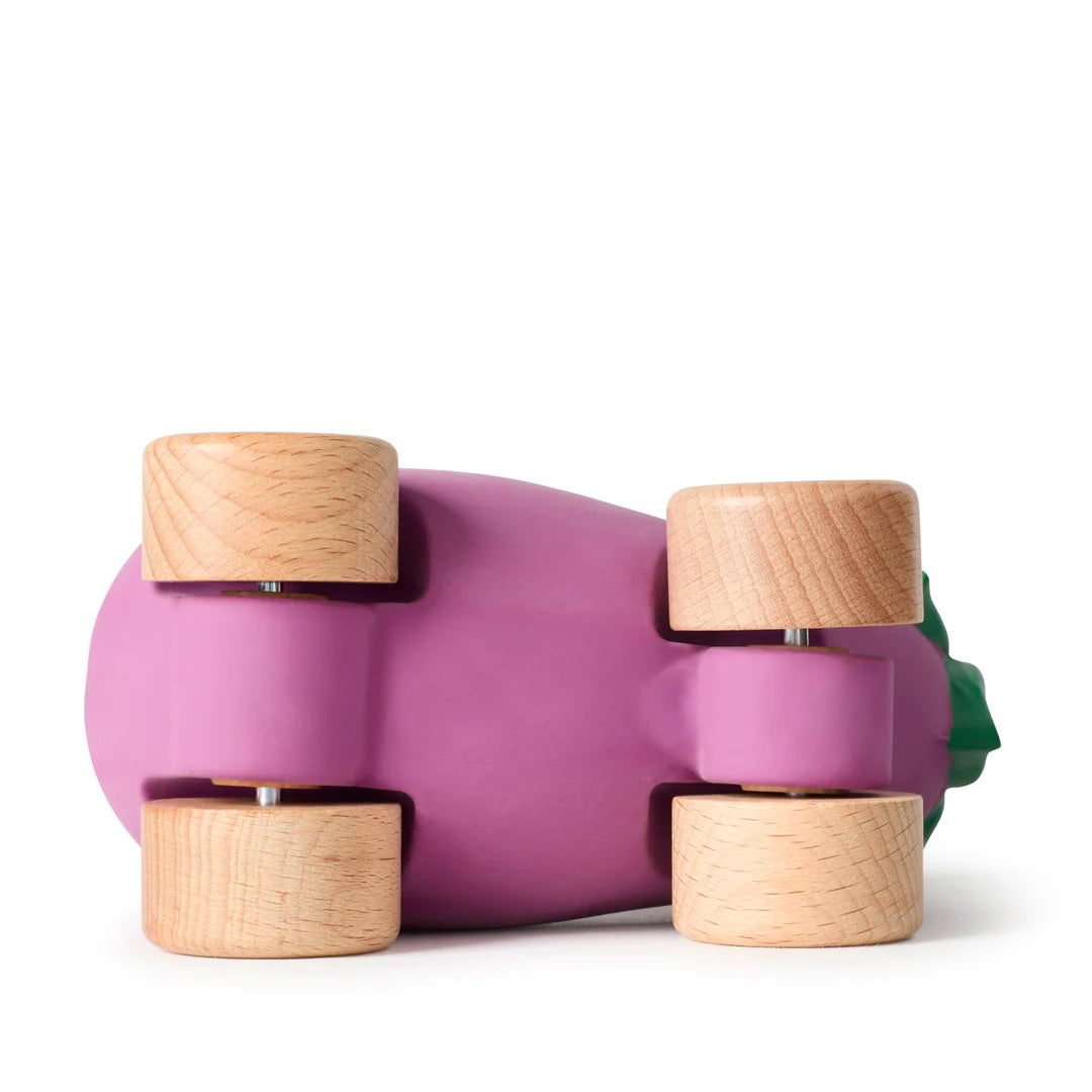 OLI&CAROL Emma The Eggplant Baby Car Toy