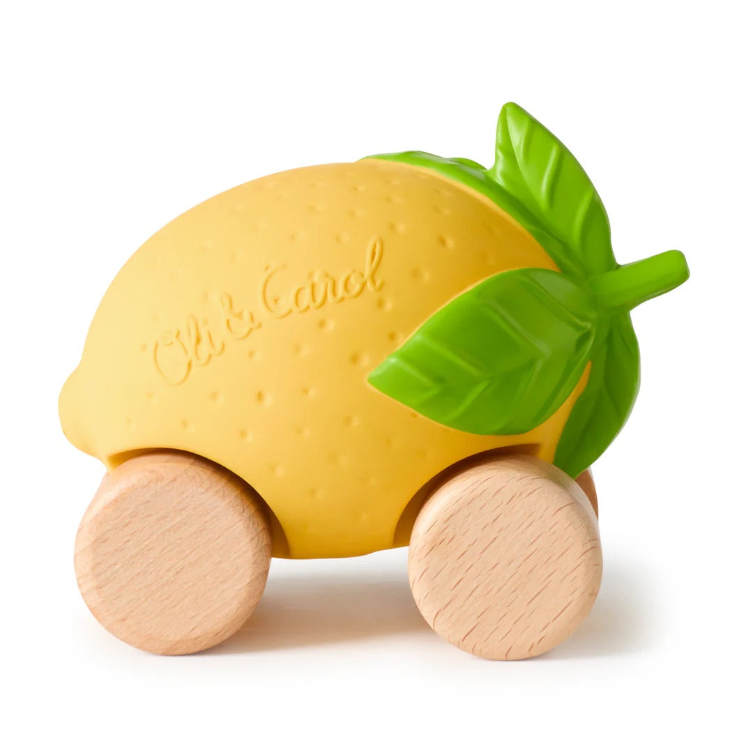 OLI&CAROL Lou The Lemon Baby Car Toy