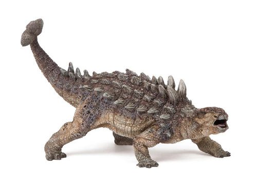 Papo France Hand Painted Realistic Ankylosaurus Figurine Toy