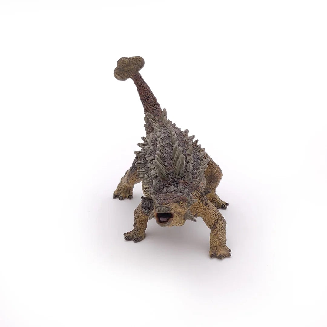 Papo France Hand Painted Realistic Ankylosaurus Figurine Toy