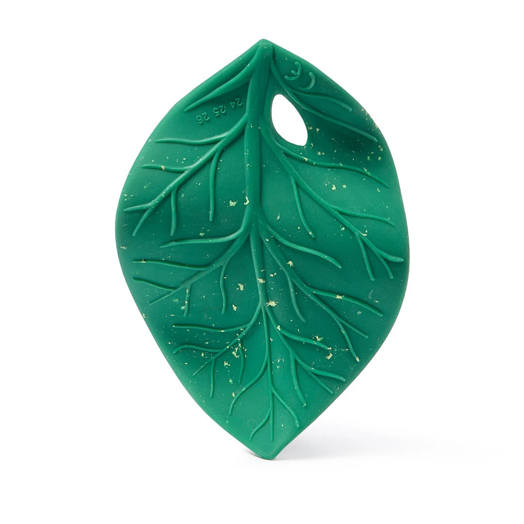 OLI&CAROL Chlorophyll Leaf Baby Teether