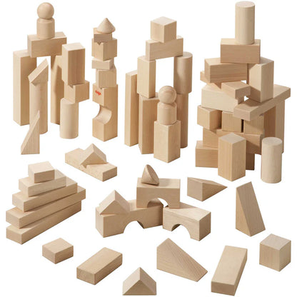 HABA Basic Building Blocks 60 Piece Large Starter Set